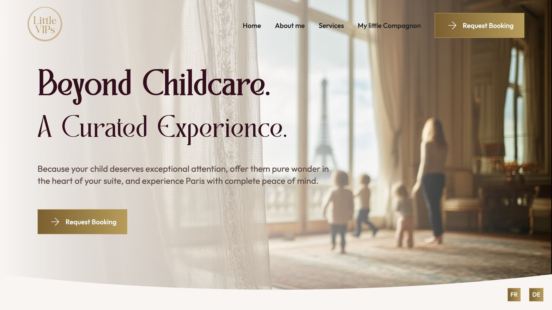 Little VIPs - Service de garde d'enfants de luxe à Paris